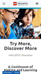 Mobile Screenshot of education.lego.com